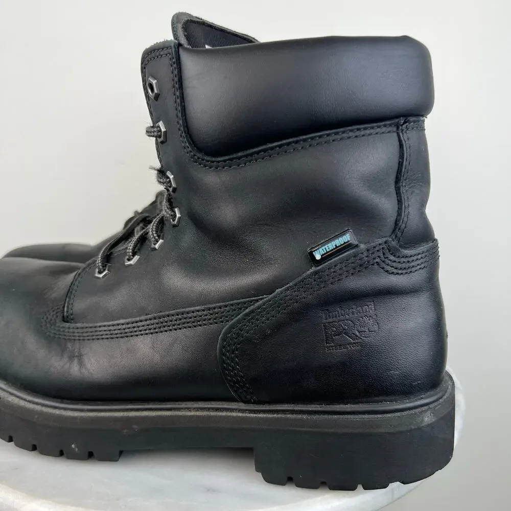 Timberland PRO Boots Men's 26038 EH Waterproof Insulated Steel Toe Boots (Sz 13)